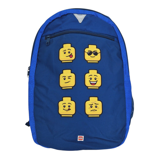 LEGO Extended Backpack Faces Blue Kinder Rucksack Gesichter