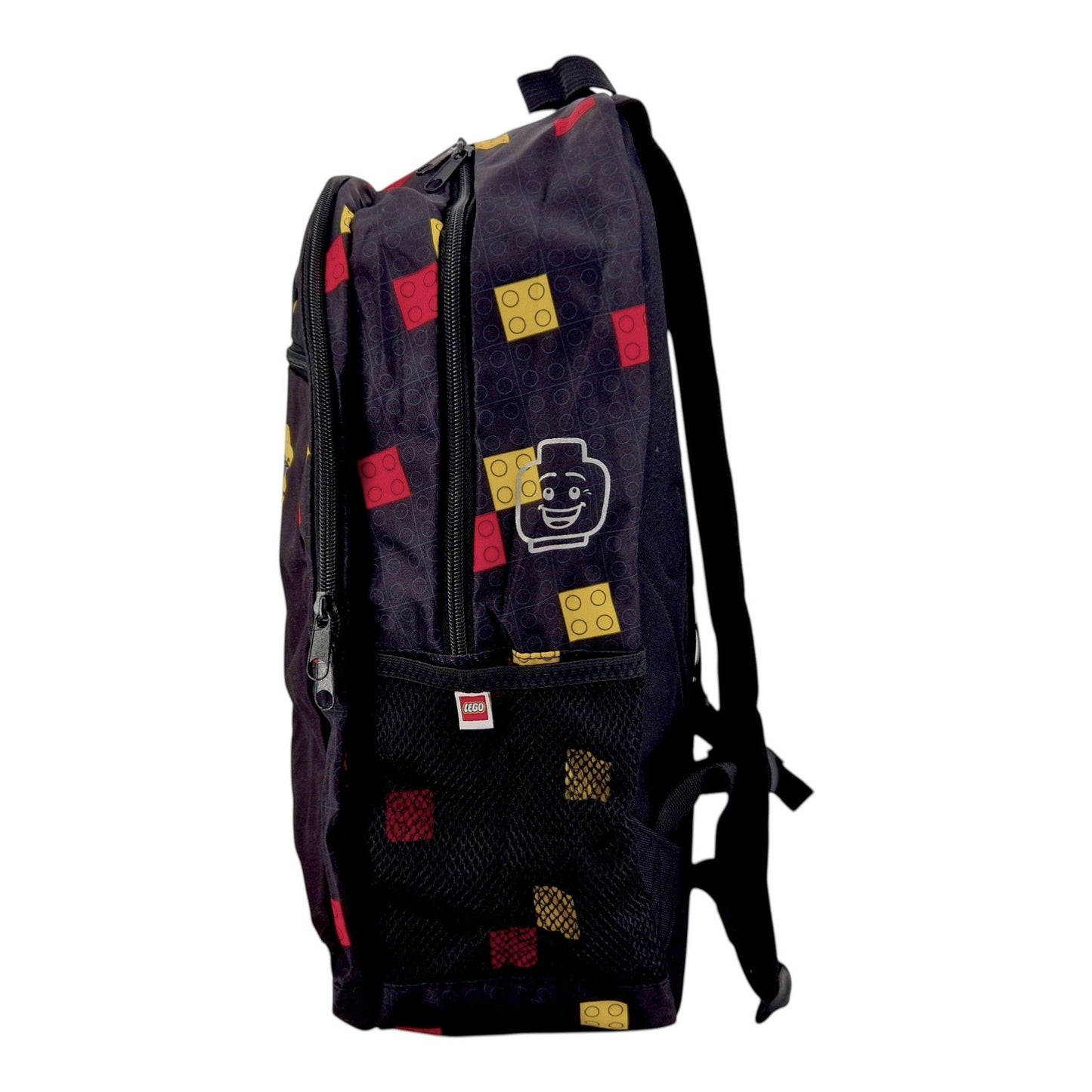 LEGO Extended Backpack Faces Black Kinder Rucksack Gesichter