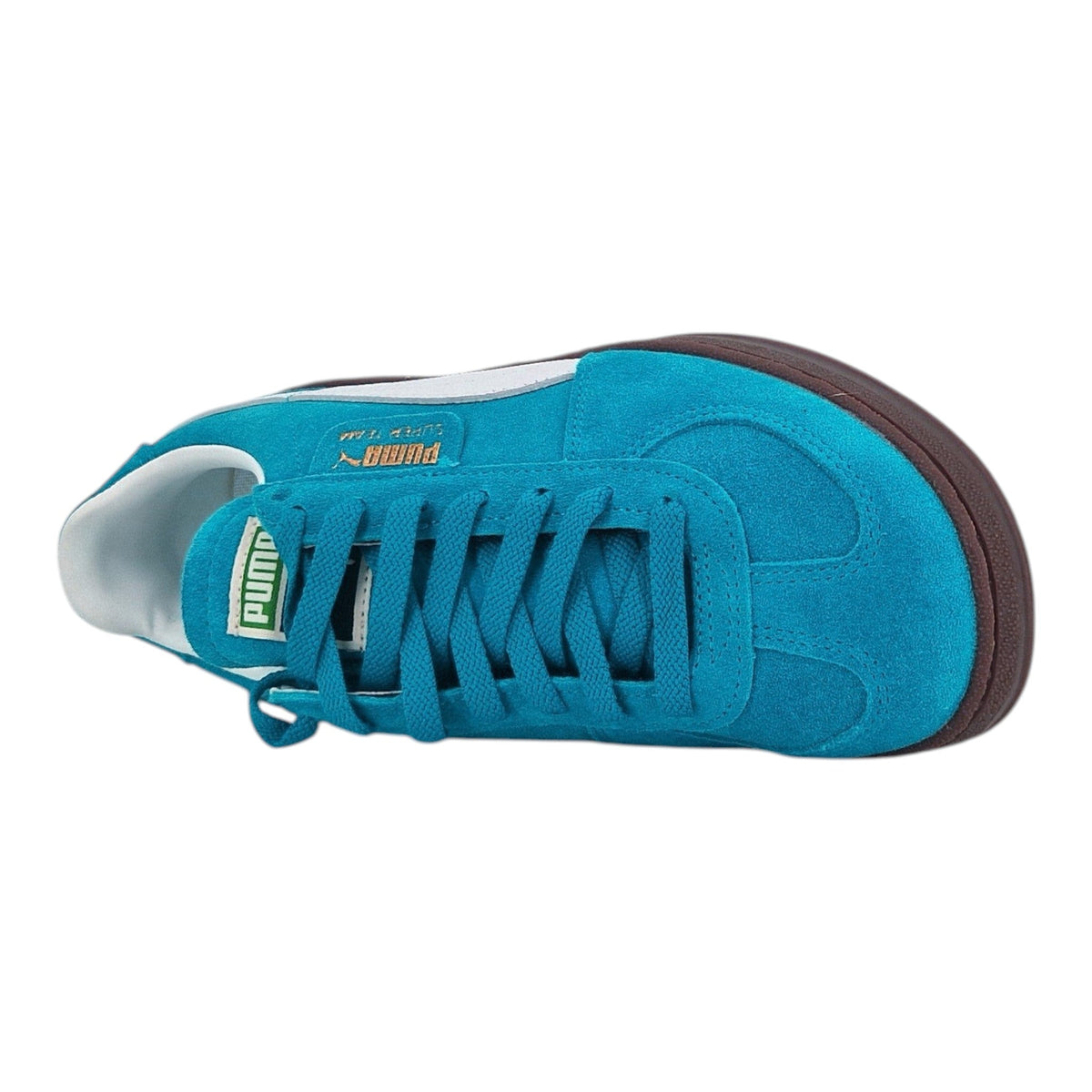 Puma Super Team SD Schuhe Leder Sneaker Damen Herren – Bild 3