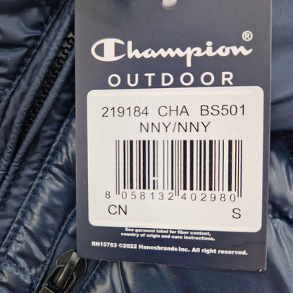 Champion Outdoor Herren Jacke mit Kapuze Übergangsjacke Blau 219184-BS501