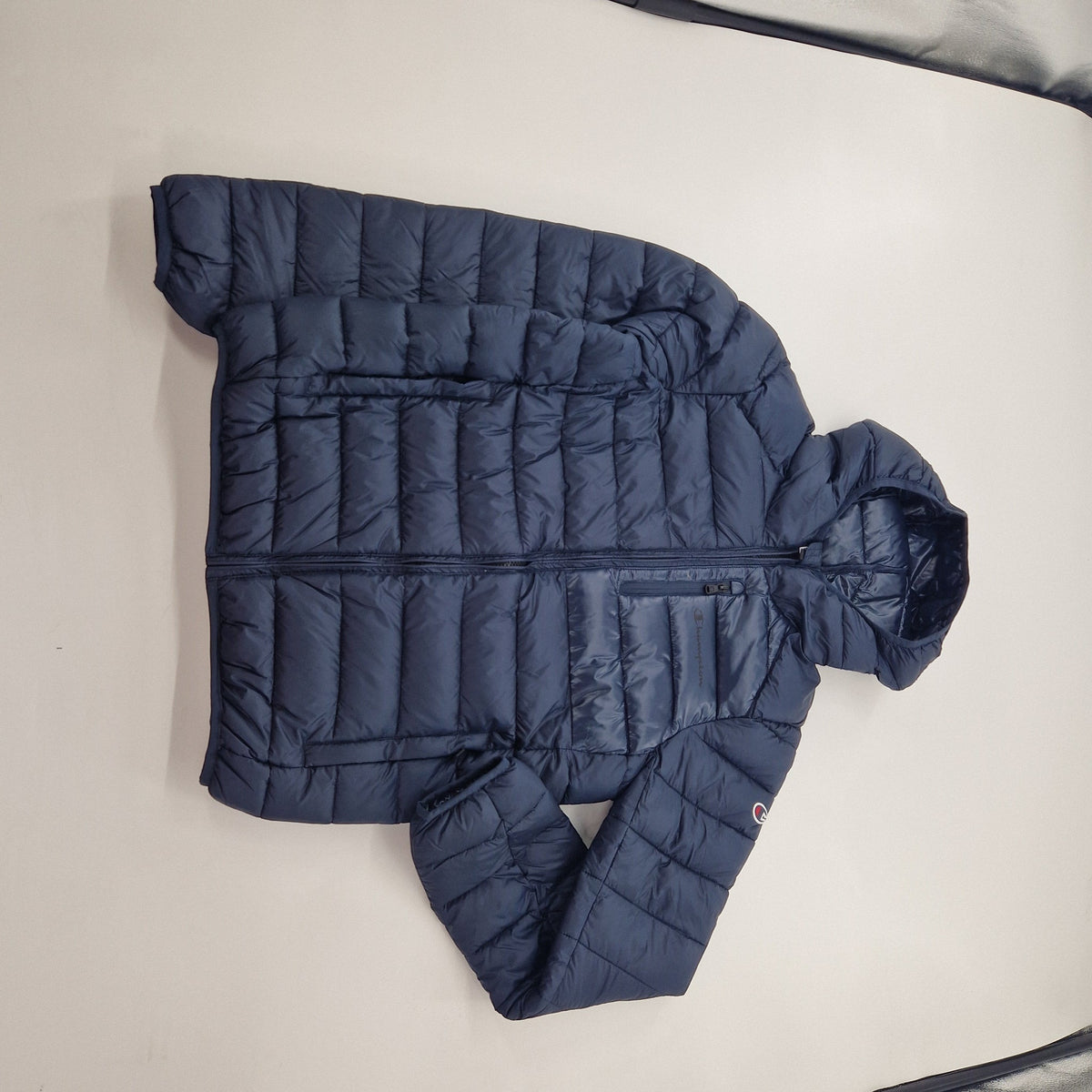 Champion Outdoor Herren Jacke mit Kapuze Übergangsjacke Blau 219184-BS501