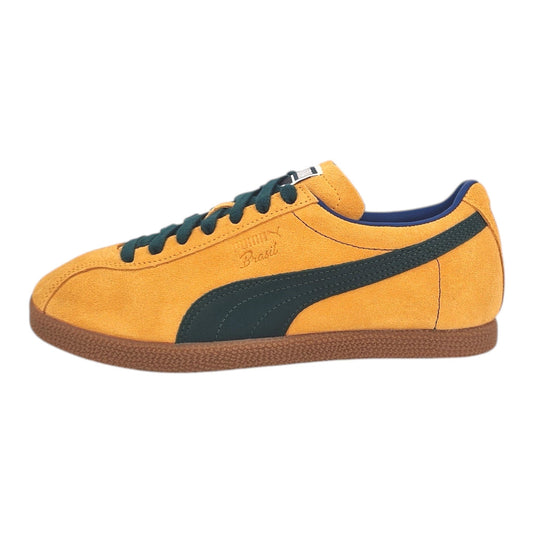 Puma Brasil Tangerine Schuhe Damen Herren Sneaker Retro Klassiker Leder