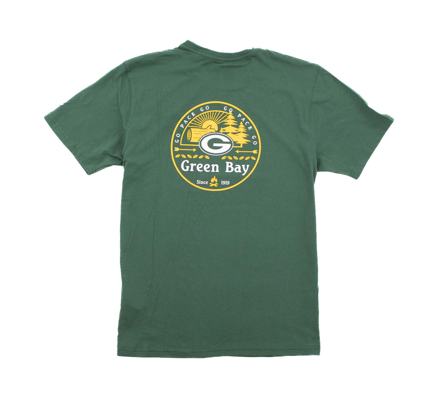Fanatics NFL Green Bay Packers Summer Camp Herren T-Shirt kurzarm Gr. L