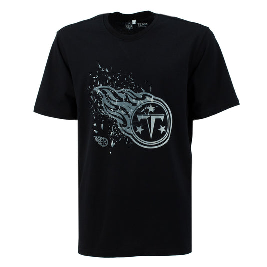 Fanatics NFL Tennesseee Titans Herren Logo T-Shirt Schwarz 1878MBLK7HWTTI