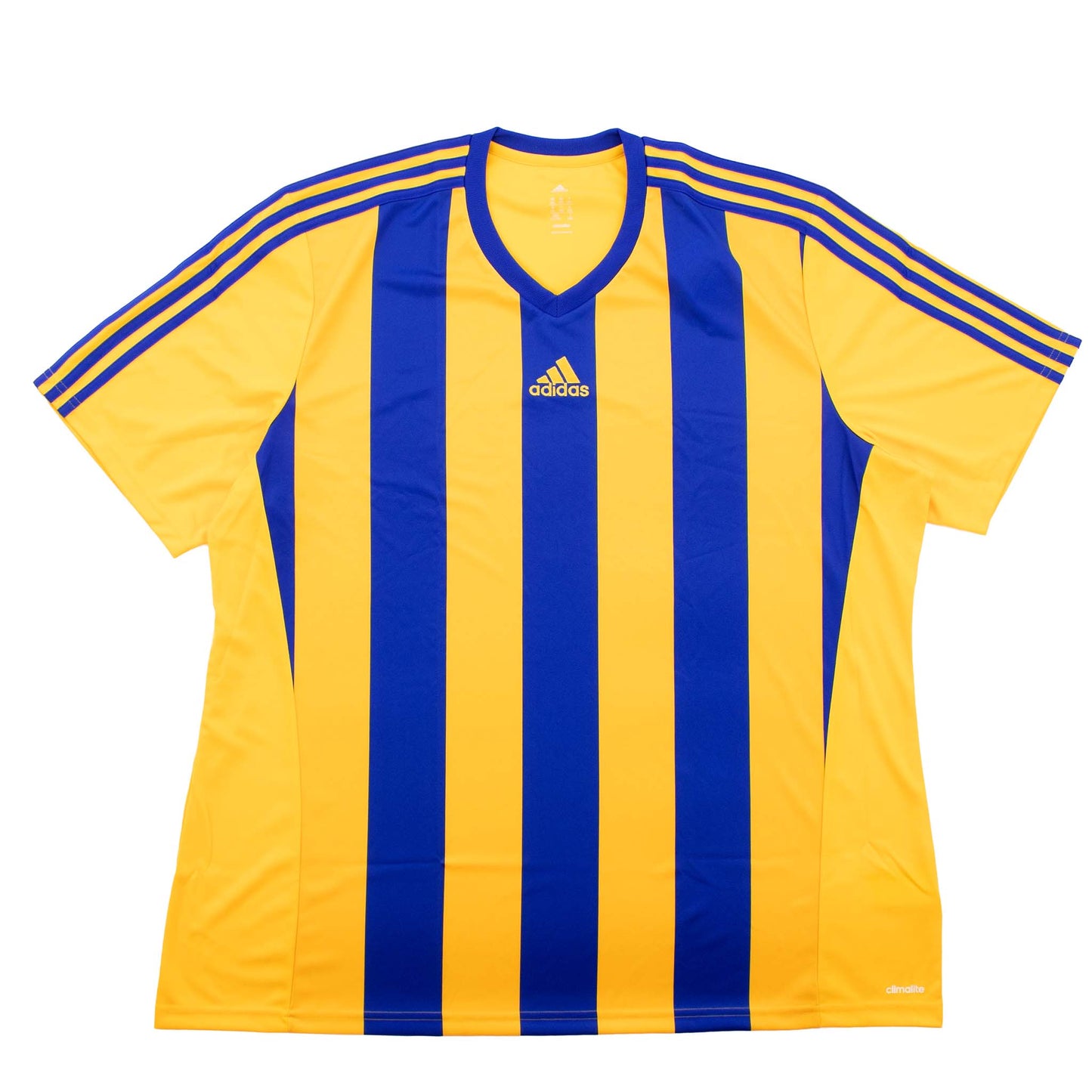 Adidas Striped Estro 13 Jersey kurzarm Herren Shirt Trainingsshirt Gr. 2XL