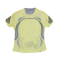 Adidas ADISTAR Damen T-Shirt Laufshirt Trainingsshirt 072033 Gelb Gr. 42 / L