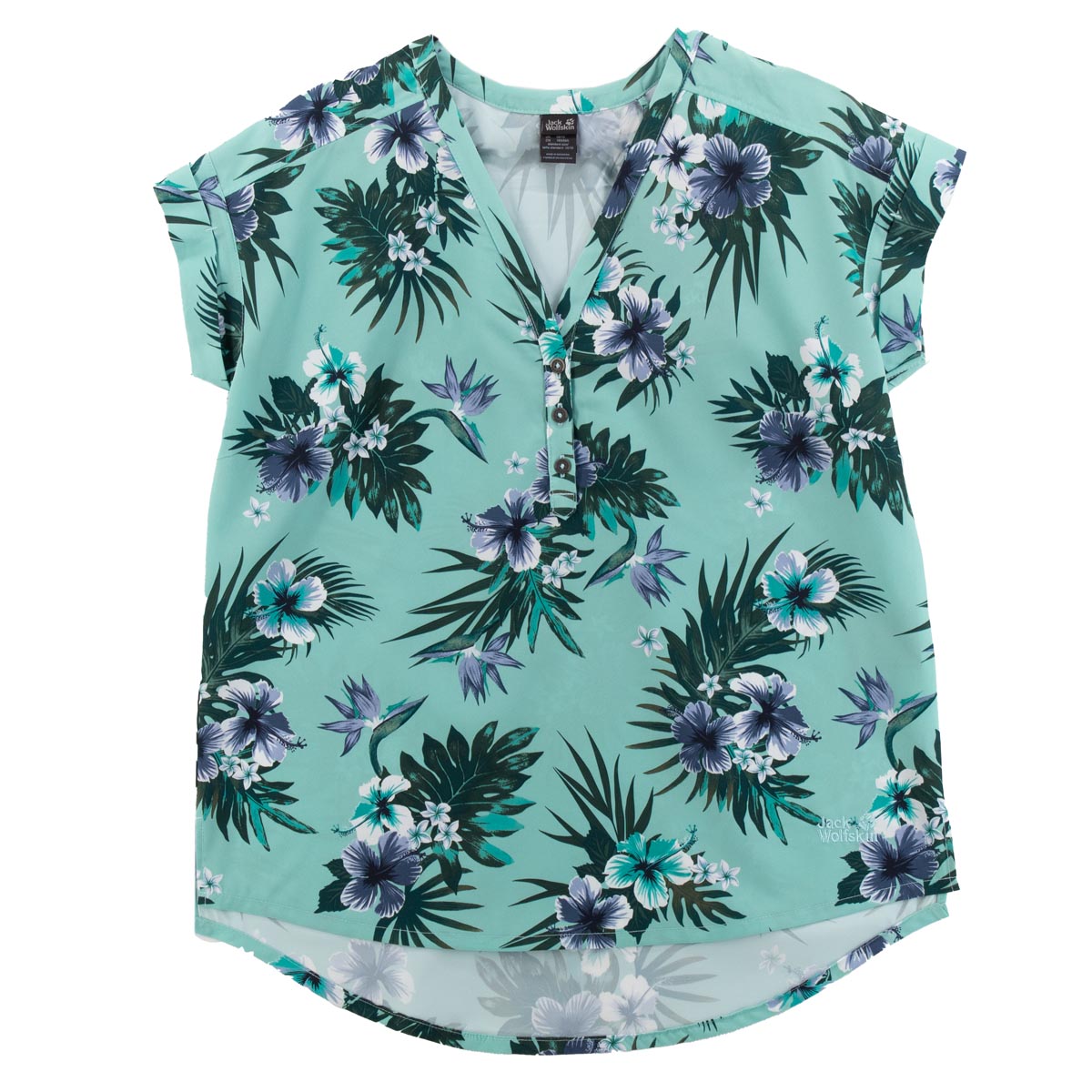 Jack Wolfskin Victoria Tropical Shirt Damen Bluse Hemd Funktions 1402801-7757 S