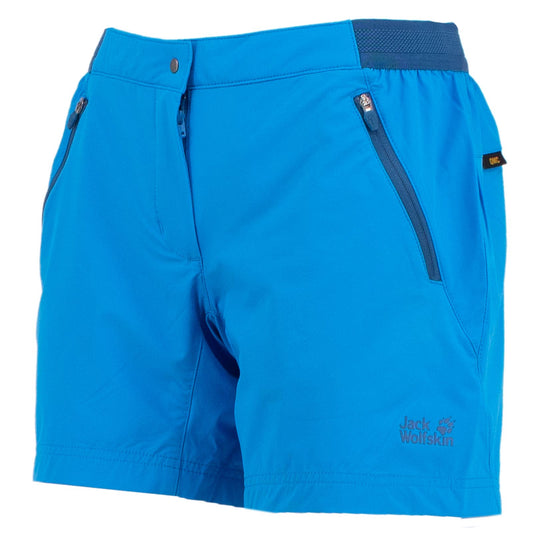 Jack Wolfskin Speed Hiking Trail Shorts Kurze Hose Damen Blau 1506021-1152 36