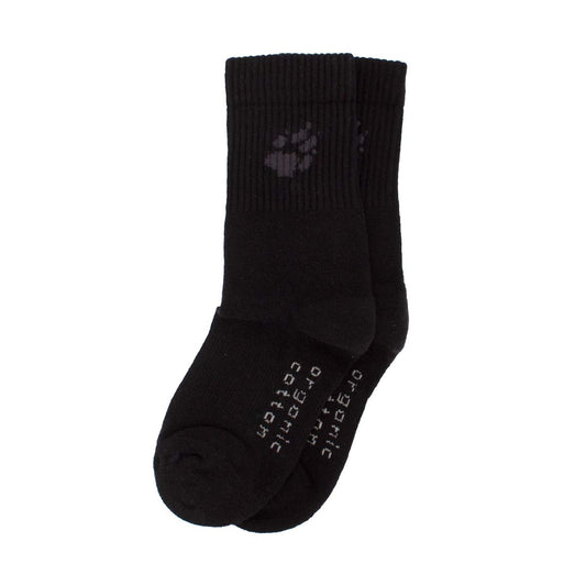 Jack Wolfskin Basic Sock Unisex Socken Strümpfe Baumwolle Schwarz 1900811-6000 47-49