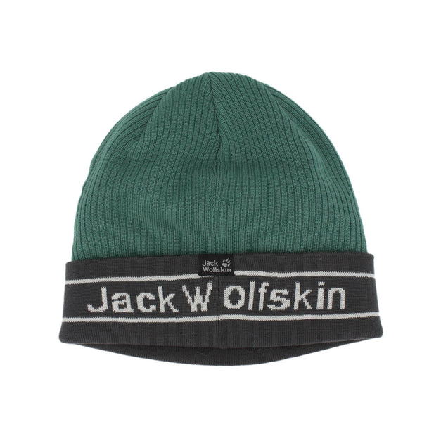 Jack Wolfskin Pride Knit Cap Winter Mütze Strickmütze Grün 1907261-4119