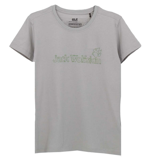 Jack Wolfskin New Logo T-Shirt Damen kurzarm Shirt Baumwolle 5006381-4650 M