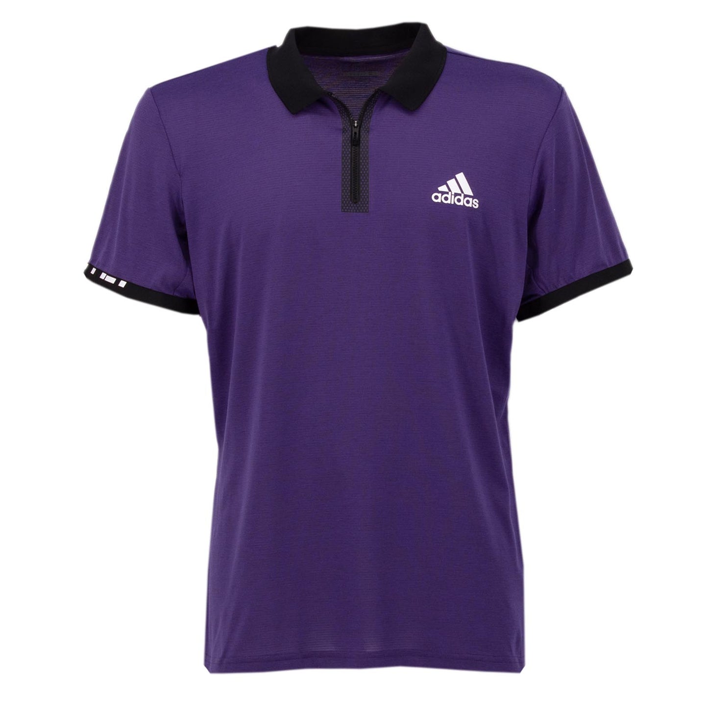 Adidas Escouade Tennis Polo-Shirt Herren T-Shirt Lila Climalite DT4503 M