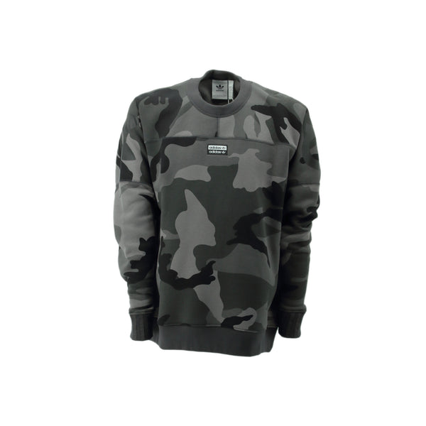 Adidas Originals Trefoil  R.Y.V. Camo C. Pullover Sweatshirt camouflage ED7168