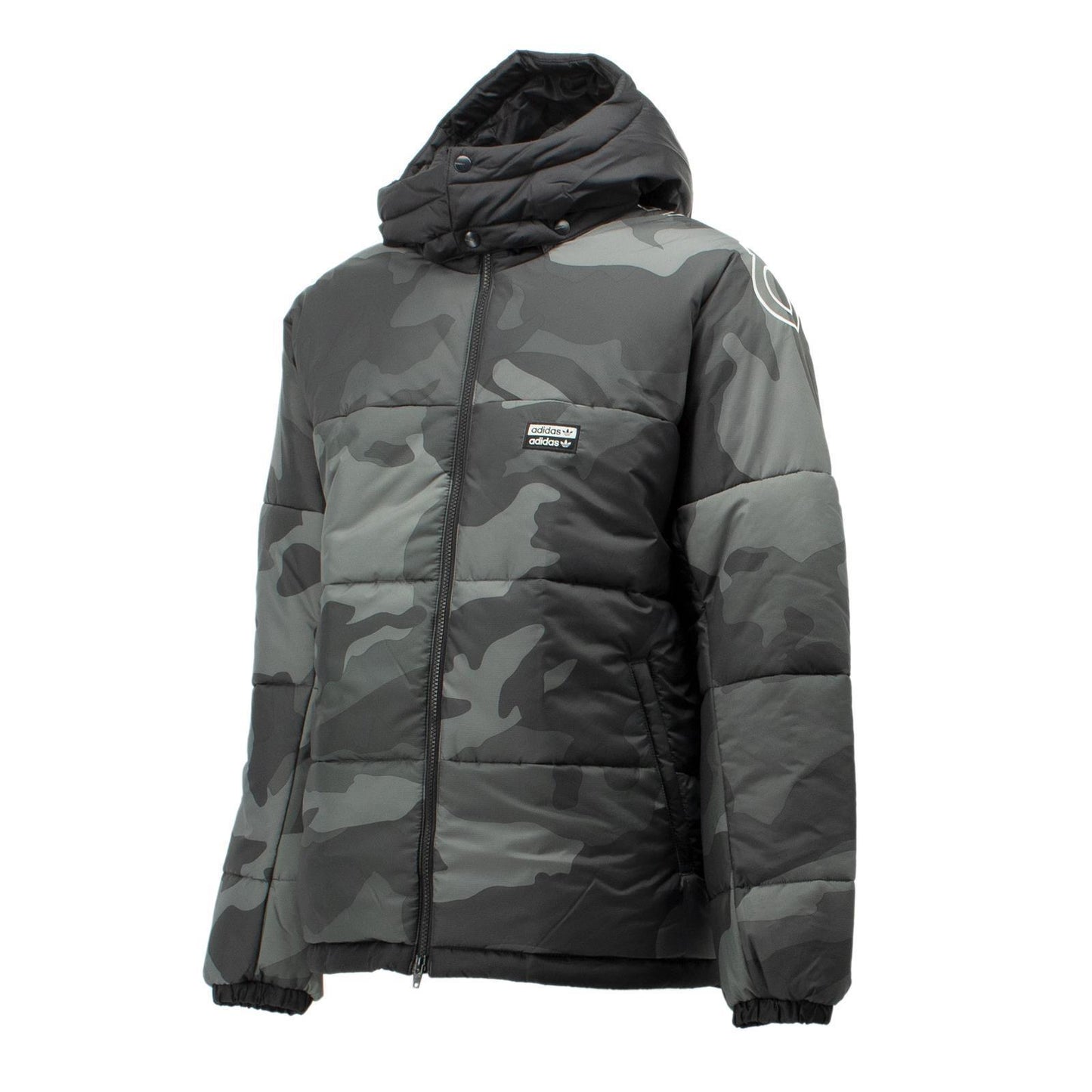 Adidas Originals R.Y.V. Camo camouflage Padded Winter Jacke Herren grau ED7183 M