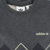Adidas Originals Argyle Tennis Crewneck Sweatshirt Pullover grau FM3418-02
