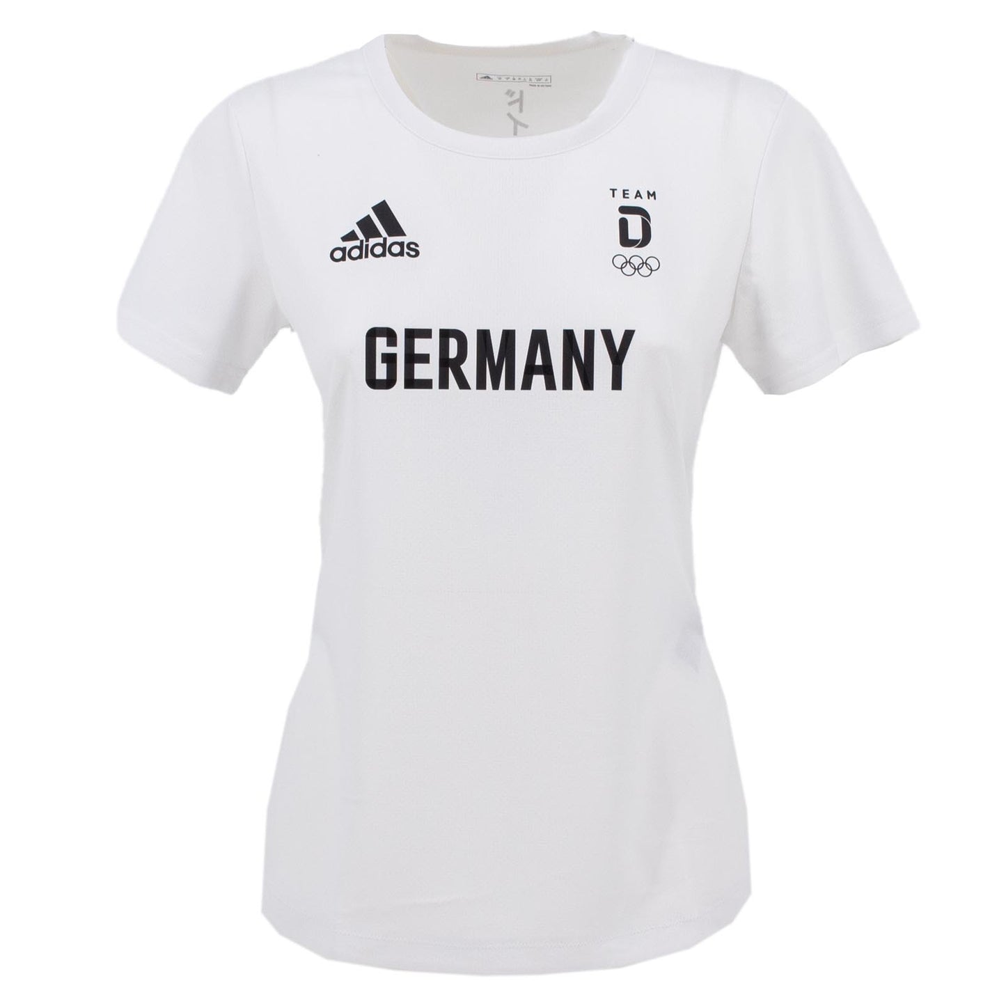 Adidas Olympia Tokyo 2020 GER Team Germany Deutschland W T-Shirt Damen FS0078 40 / M