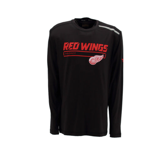 Fanatics NHL Detroit Red Wings Herren langarm Shirt schwarz MA26127A2E45T 2XL