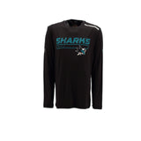 Fanatics NHL San Jose Sharks Herren langarm Shirt schwarz MA26127A2GE45T - Brand Dealers Arena e.K. - BDA24